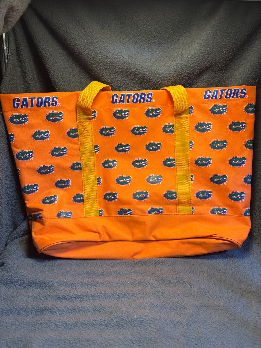Florida Gators Orange Logo Tote with Yellow Handles
